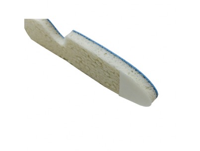 X-ray attenuating eye shield for CT scanner use