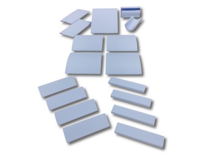 Wedge FOAM set 17 pieces for patient positioning in MRI