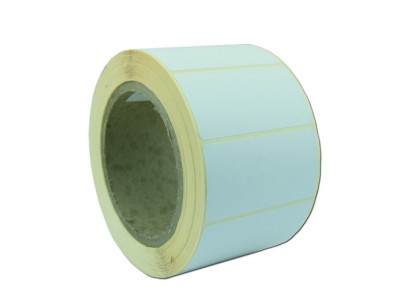 Rouleau d'étiquettes VELIN compatible 69x36 mm prédécoupées - 1000 étiquettes