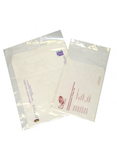 Sac plastique pour la protection des enveloppes radio - format maxi 25x30cm