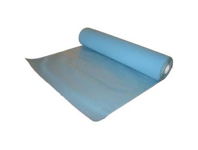 Draps d'examen bleus plastifiés