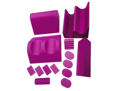 Wedge FOAM set 14 pieces for patient positioning in MRI