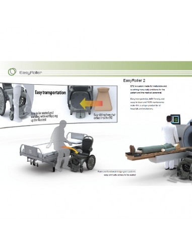 Mri Wheelchair Easy Roller Ii Thermoplastic