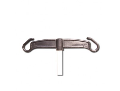 Porte serum IRM amagnétique 2 crochets