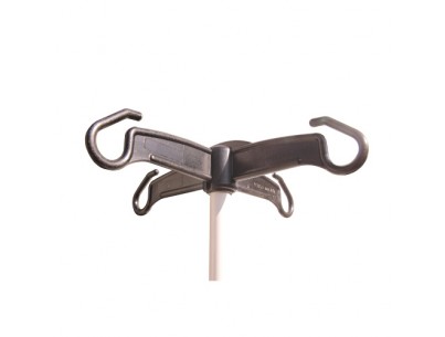 Mri non-magnetic iv pole four hooks