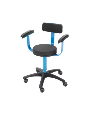 Non magnetic stool adjustable height 7T compatible