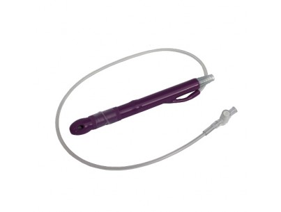 Rectal enema tip single contrast with balloon adult size