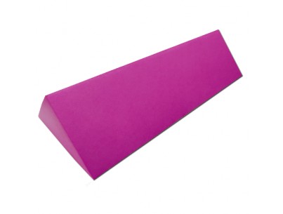 Cale en mousse recouverte triangulaire 60x25x12,5cm