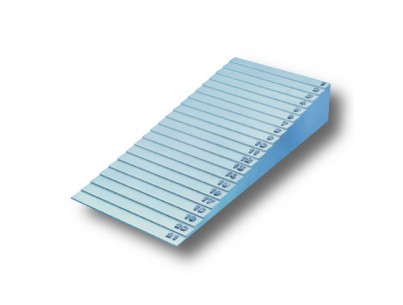 Absorptivity scale 21 aliminum markings for radiographic film