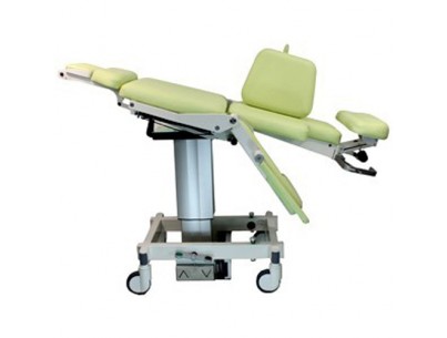 Lateral dorsal cushion option for mammography and stereotaxy chair