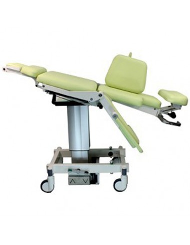 Lateral dorsal cushion option for mammography and stereotaxy chair