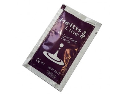 Gels lufrifiants HELTIS LINE en sachet unidose 5g-stérile et non stérile