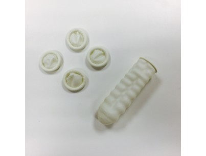 Doigtiers roulés en latex