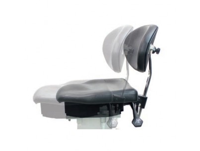Option assise coulissante pour chaise de chirurgien