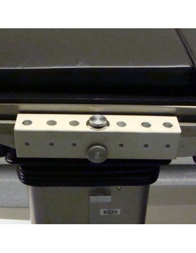 Clameau support 2 accessoires pour tables avec rail 25x10