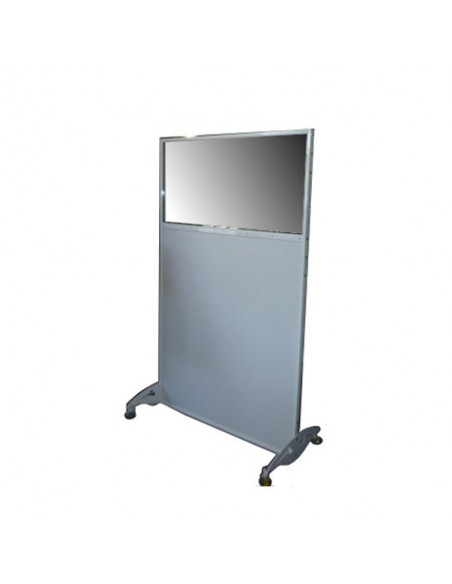 X-RAY Mobile Shield Width 80cm PB2mm with Lead Glass 80x60cm PB2mm OVERALL dimensions 80x198cm