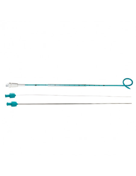 SKATER Cathéter drainage All Purpose 6Fx15cm non verr. - trocart 19G accepte un guide de .035' (bte 5)