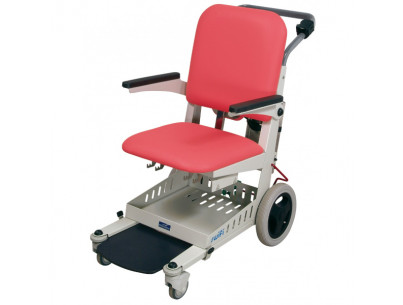 SWIFI transfer patient chair width 47cm max load capacity 200 Kg pull-down arms and foot rest incl.