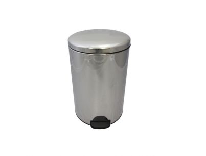Stainless steel pedal bin 20 liters