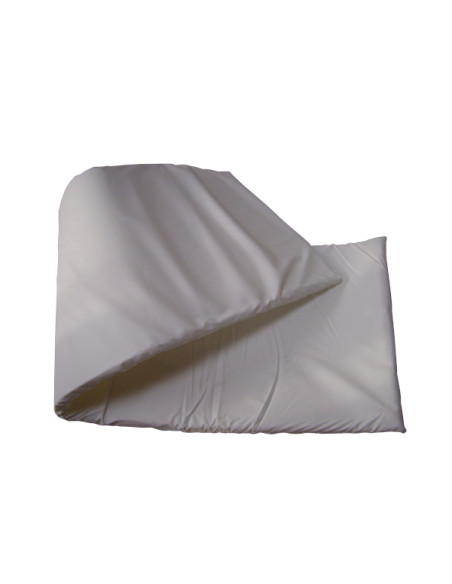 Mattress 200x60x2cm with thermoplastic cover in white pvc