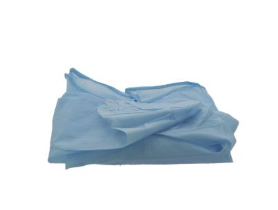 Blue non woven visitor isolation gowns non sterile/ box 10x5