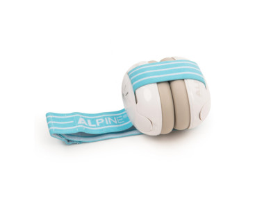 Non magnetic earmuff for MRI. Attenuation 36dB. Baby size. MR Safe - Blue coloured