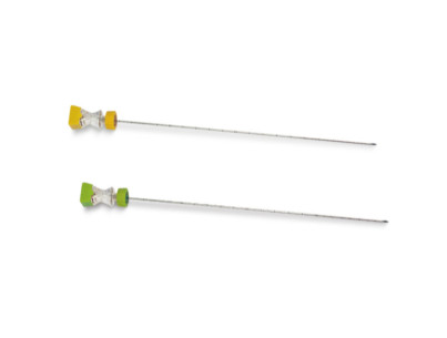 Aiguille chiba cytocan pour biopsie  18G/10cm - boite de 20 Cone luer transparent