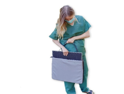 Sacoche renforcée de protection et de transport pour capteur plan Transport et examen au lit