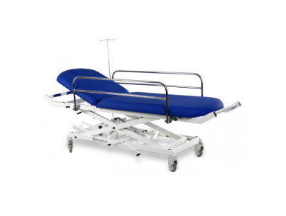 Hydraulic height adjustable stretcher 220x75x59/109 cm Color to be precised
