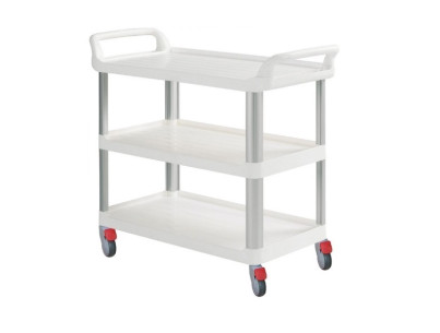 Non-magnetic trolley 3 shelves 111x50cm Delivered disassembled