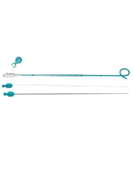 Kit néphrostomie 8F guide accès nitinol ,018 (bte de 5) dilat co-axial+dilat /verrouillable