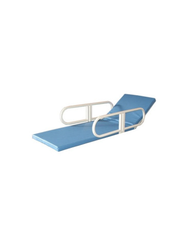 Replacement mattress for MRI stretcher Blue color - fire resistant M1