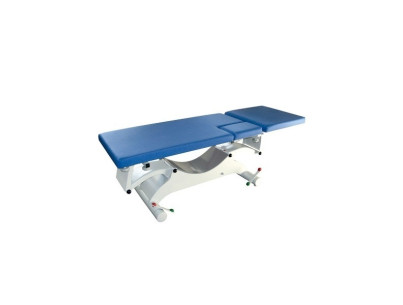 Divan QUEST cardio HV elec.54à94 cm proc-dec/ dos elec/blockn roll/m1 capacité 200kg / 2002x650x920mm