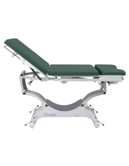 Divan mixte DUOLYS HV élec49à95cm etriers/ blockn roll capacité 200kg++ / 2005x730x950mm