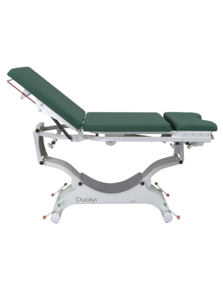 Divan mixte DUOLYS HV elec.49à95 cm etriers escam/blockn roll capacité 200kg++ / 2005x730x950mm