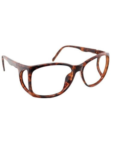 Lunettes anti-x PERSOL EqPb 0,75mm frontal - traitées anti-buée et EqPb 0,50mm latéral