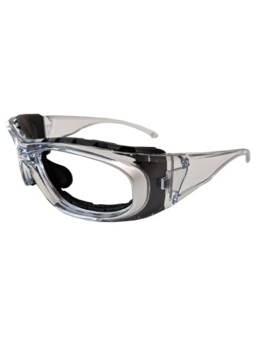 X-ray protective glasses AIRBORNE EqPb.0,75mm single vision Side shields 0,50mm Eq Pb - Made on medical prescription