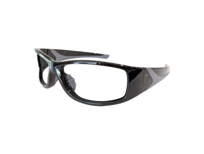 X-ray protective glasses CIRCUIT 0,75mm black-gray anti-reflective Side shields 0,50mm Eq Pb