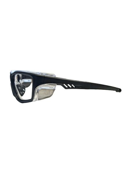 Lunettes anti-x RAZER Eq Pb 0,75mm frontal - noir et EqPb 0,50mm latéral