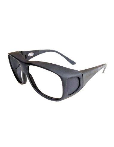 Surlunettes FITGUARD BETA Pb 0,75mm - noir - traitées anti-reflets avec plombage latéral 0,50mm