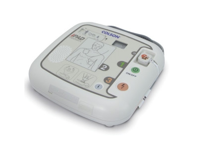 External semi-automatic defibrillator def-NSI plus battery operated 1 pair electrodes included