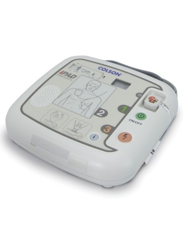 External semi-automatic defibrillator def-NSI plus battery operated 1 pair electrodes included