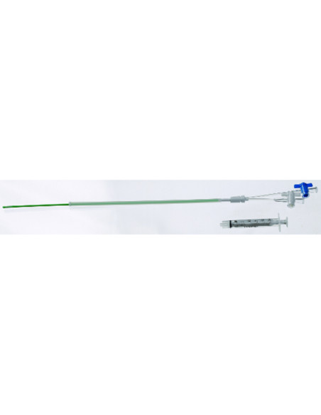 Hysterosalpingography HSG catheter 5,5F x 40cm - latex free balloon Sterile - disposable - box of 10