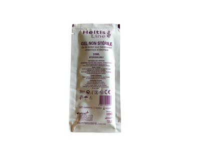 Gel échographie non stérile 20ml unidose HELTIS LINE sans paraben Bte de distributrice de 50