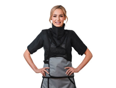 BAT Shield eq Pb 0.35 - chest, axilla, thyroid - size 3XLF eq Pb of the thyroid protector 0.50