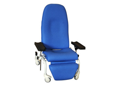 Fauteuil de prélèvement CAYEUX - Dossier/Jambière indépendants  sur roulettes
