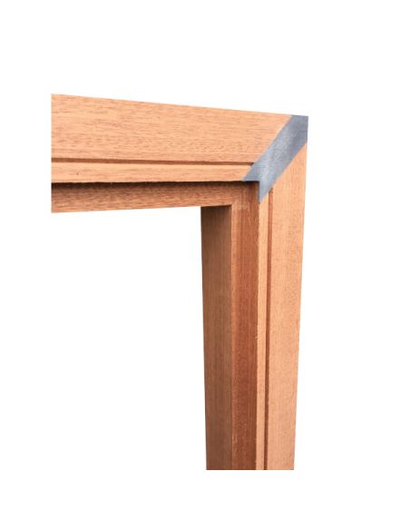 Châssis bois plombé 2,0mm par 10cm linéaire contour largeur 100mm plombé