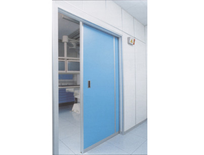 Sliding lead door Pb2mm 220x120cm passage size 210x100cm Wooden rail cover + rail  255a