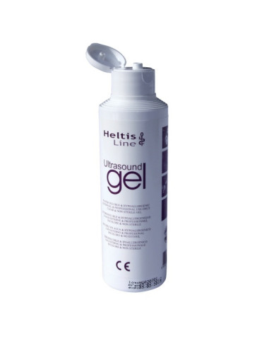Ultrasound gel non sterile 250ml HELTIS LINE Box of 25 Paraben free