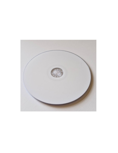 Clip support CD adhésif transparent - Sachet de 1000 clips